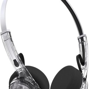 Căști Bluetooth MONDO Freestyle On-Ear, Transparente