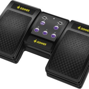 Pedală Thunder Bluetooth Page Turner pentru tabletă, iPad, reîncărcabilă