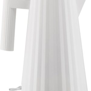 Fierbător electric Alessi Plissé MDL06 W din rășină termoplastică, priză europeană 2400 W, 170 cl, alb