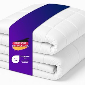 Pătură de relaxare Traumnacht 135 x 200 cm, greutate 6 kg, pătură pentru calmarea și ameliorarea stresului, recomandată adulților.