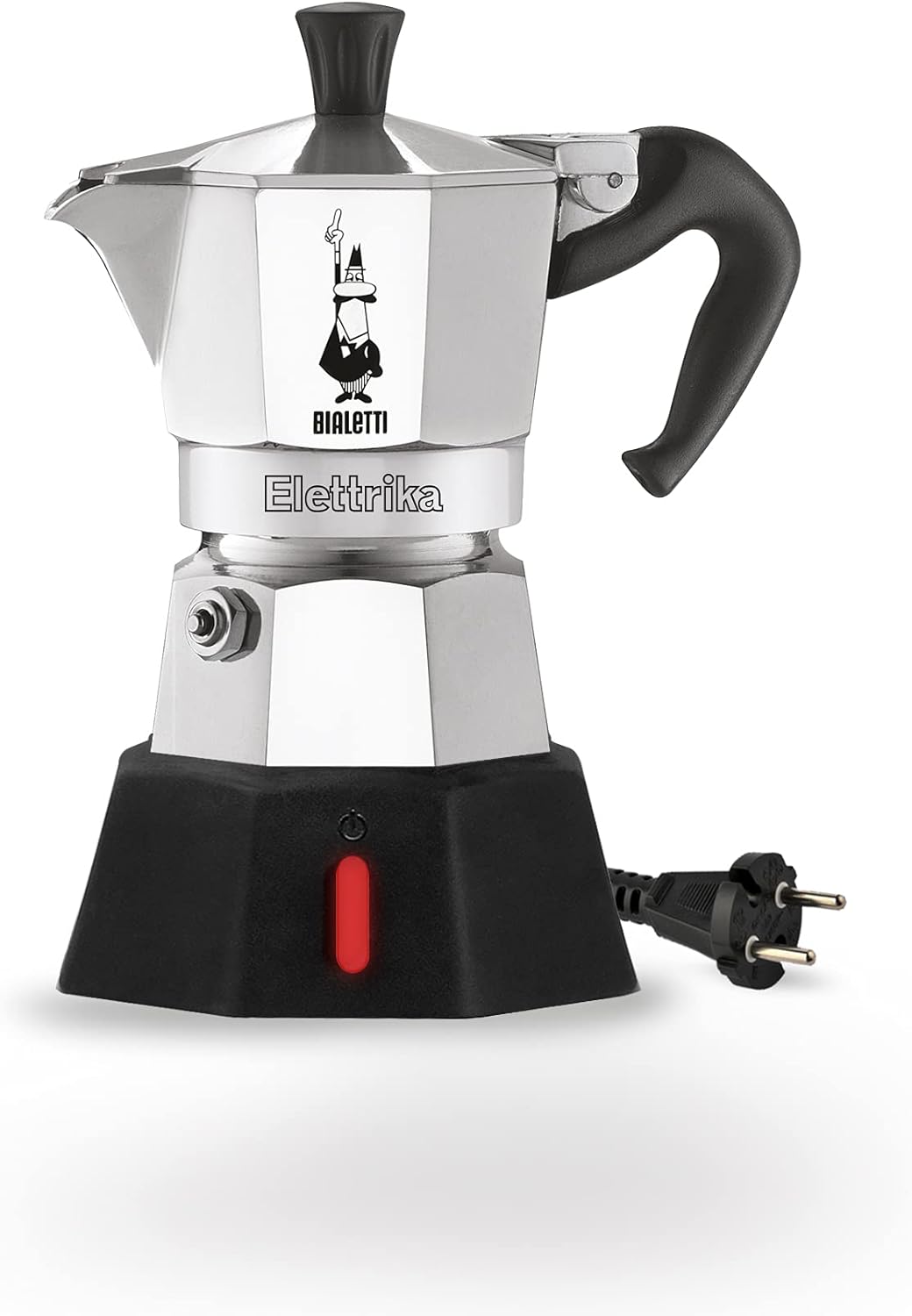 Bialetti Moka electrică, aluminiu, 2 căni