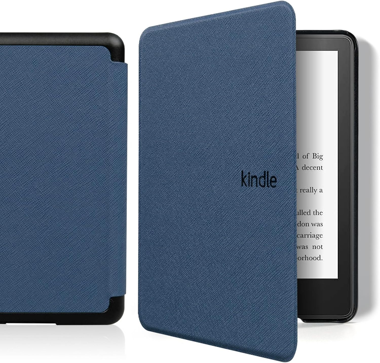 Husă pentru Kindle Paperwhite de 6 inch, generația a 11-a (modelul 2024/2022), carcasă din material textil cu pornire/oprire magnetică automată