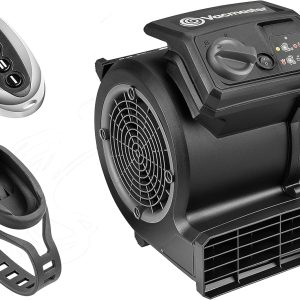Ventilator de podea Vacmaster AM1202R Cardio54 pentru sală de sport cu telecomandă, ventilator pentru bicicletă, ventilator silențios