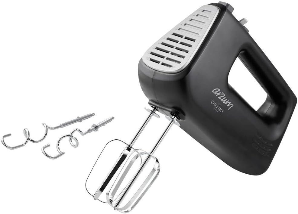AR1163 ARZUM CHEFMIX MIXER, tel și cârlige pentru aluat, viteză în 5 trepte, funcție turbo, ușor de curățat, putere motor 400 W