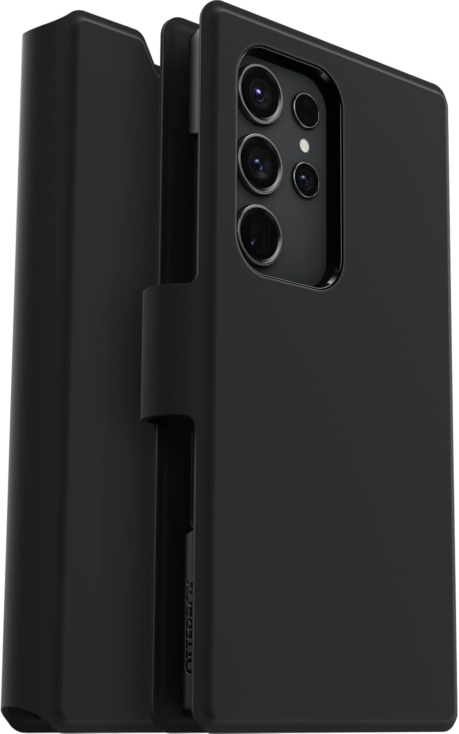 Husă OtterBox Strada Via pentru SLICKSHOES, rezistentă la șocuri, căderi, subțire, confortabilă, cu suport pentru carduri, testată de 2 ori conform standardelor militare, neagră