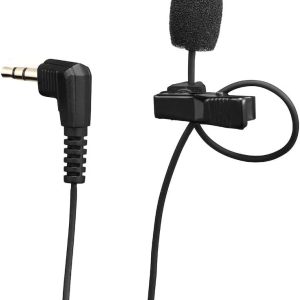 Microfon Lavalier Profesional JOBY Wavo Lav PRO, Microfon de Revers, Portabil Omnidirecțional cu Capsulă Profesională Extrem de Mică, pentru Camere, Microfon de Revers, Wireless, Microfon Wireless,