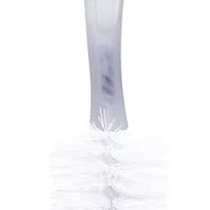 Perie flexibilă Tigex 2 în 1 cu fibră dublă | Perie pentru biberon și perie pentru tetină