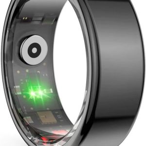 Inel inteligent, inel inteligent IP68 pentru femei și bărbați cu monitor de somn, ritm cardiac, tensiune arterială, oxigen, tracker de fitness impermeabil, inel de sănătate Bluetooth, auriu roz #11