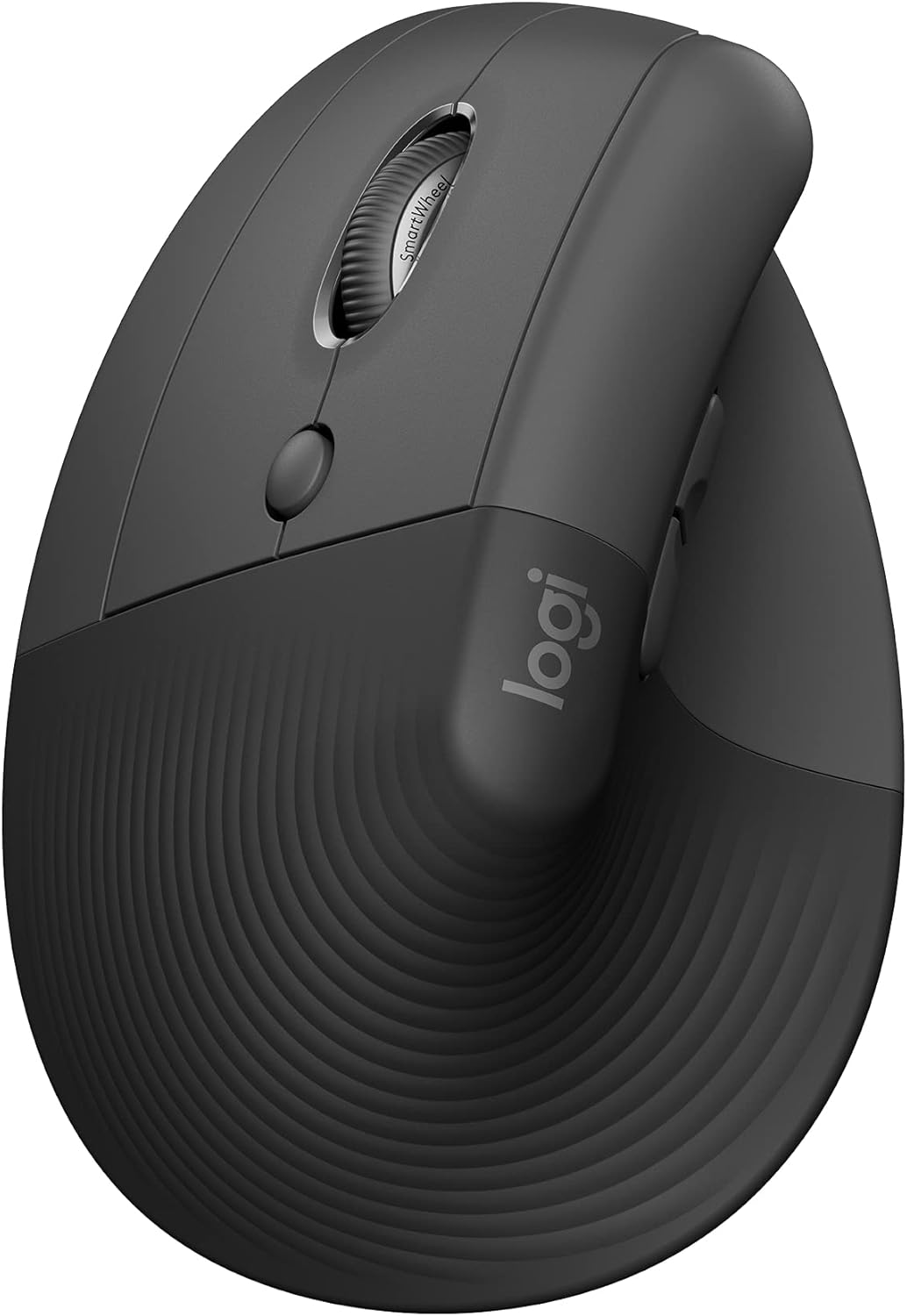 Mouse ergonomic wireless Logitech - pentru stângaci, Bluetooth, gri, pentru stângaci