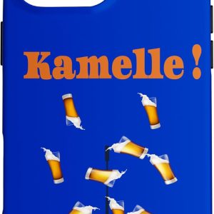 Carcasă pentru iPhone 16 Pro Max Kamelle cu bere – Apă de colonie Carnaval, costum de paradă, parfum de colonie