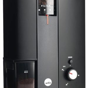 Râșniță electrică de cafea Wilfa Svart Aroma CGWS-130B - oțel inoxidabil de 40 mm cu 34 de grade de măcinare