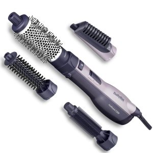 Perie cu aer cald BaByliss AS121E Multistyle, 1200 wați ionici, 4 accesorii, 1 bucată (pachet de 1), ceramică