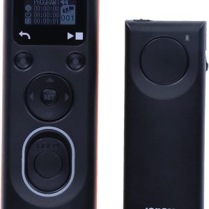 Declanșator de la distanță wireless Rollei pentru Nikon - Permite declanșatorul de la distanță wireless, lumini de barbă lungi, înregistrarea în rafală a imaginilor și înregistrarea la intervale de timp a camerei DSLM/DSLR (de la producător), afișaj LCD