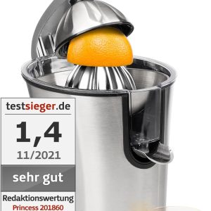 Storcător de citrice Princess Citrus, argintiu
