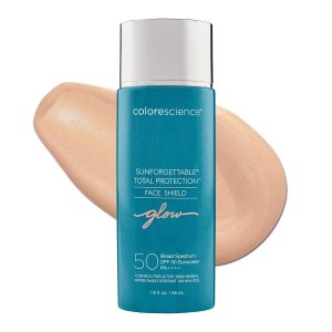 Colorescience Sunforgettable Total Protection Face Shield Glow SPF 50, Strălucire, 50 ml