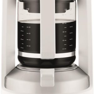 KRUPS KM468210 KM4682 Aparat de cafea sub presiune din oțel inoxidabil 1 Necunoscut_Modificator Alb