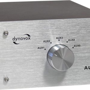 Comutator de intrare Dynavox AUX-S Argintiu