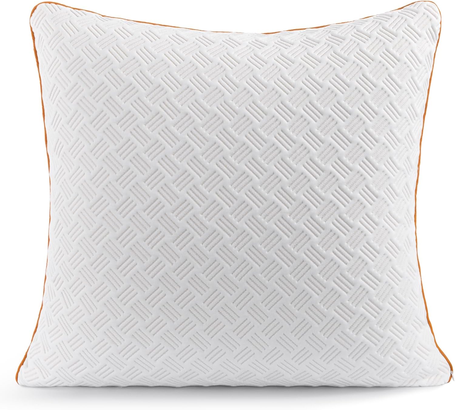 Pernă 80 x 80 cm (1 set), Pernă din spumă cu memorie - Pernă de dormit umplută, Pernă reglabilă pe înălțime cu fermoar, Husă de pernă detașabilă/lavabilă