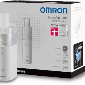Nebulizator portabil OMRON MicroAIR U100, cu plasă silențioasă, de dimensiuni reduse