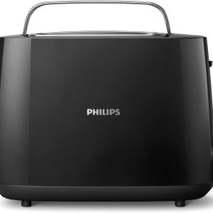 Philips Daily Collection HD2581/90 2 felii 830W prăjitor de pâine negru Daily Collection HD2581/90, 2 felii, Negru, Plastic, Rotativ, China, 2 an(i)