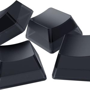 Set de taste Razer Phantom - Taste compatibile cu iluminare de fundal pentru tastaturi Razer (pentru comutatoare pe axe încrucișate, material ABS, 128 de taste) Taste DE | Negre
