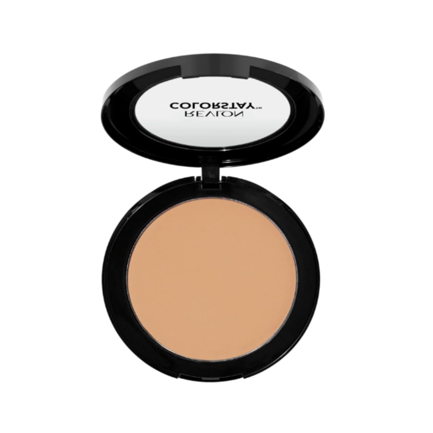 Pudră compactă Revlon ColorStay, formulă matifiantă, ultra fină, de lungă durată și fără ulei (8,4 g), 840 Medium - Image 2