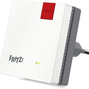 Repetor WLAN Mesh AVM Fritz! 600 - WLAN N până la 600 Mbps (2.4 GHz), WPS, Design compact, Versiune în limba germană