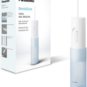 Irigator oral Panasonic EW-DJ11-A503 ușor de utilizat cu 2 setări de presiune a apei, compact și portabil