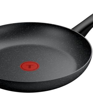 Tigaie Tefal Explore Stone G7, 28 cm - Tigaie antiaderentă, potrivită pentru inducție, semnal termic, acoperire rezistentă la zgârieturi cu aspect de piatră, pentru gaz, ceramică și electrică, ideală pentru carne și legume