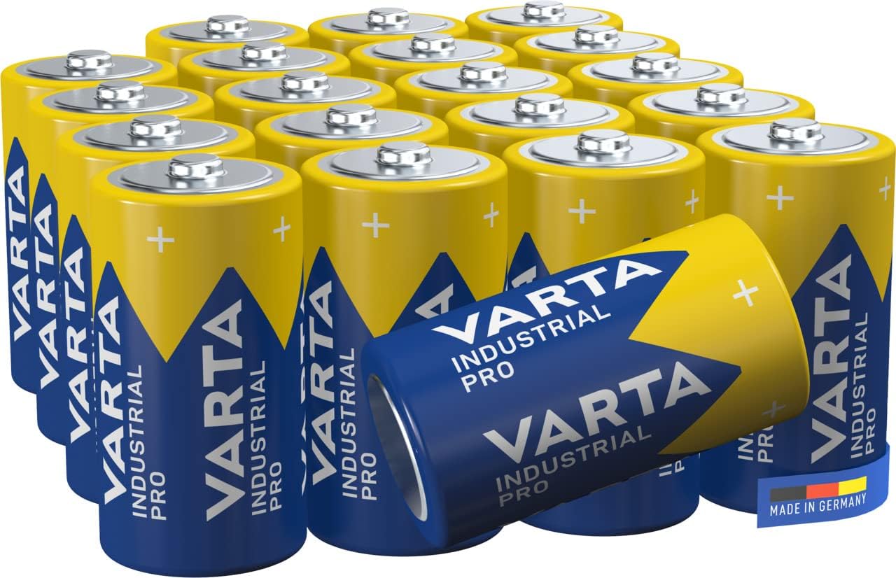 Baterii alcaline Varta LR14 tip C pentru bebeluși (20 bucăți)