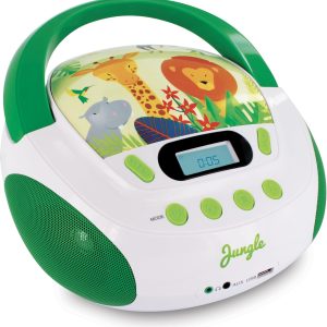 Radio/CD player MOOOV Ocean pentru copii cu port USB/SD/AUX-IN