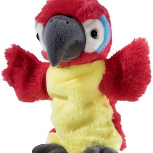 Heunec 394377 Păpușă de mână Papagal, multicoloră