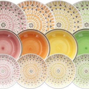 Tognana Cape Town LS17018M064 Set de cină din gresie, format din 18 piese