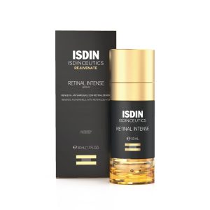 ISDIN Isdinceutics Retinal Intense Ser de noapte bifazic cu retinaldehidă pentru toate tipurile de ten cu semne vizibile de vârstă 50 ml