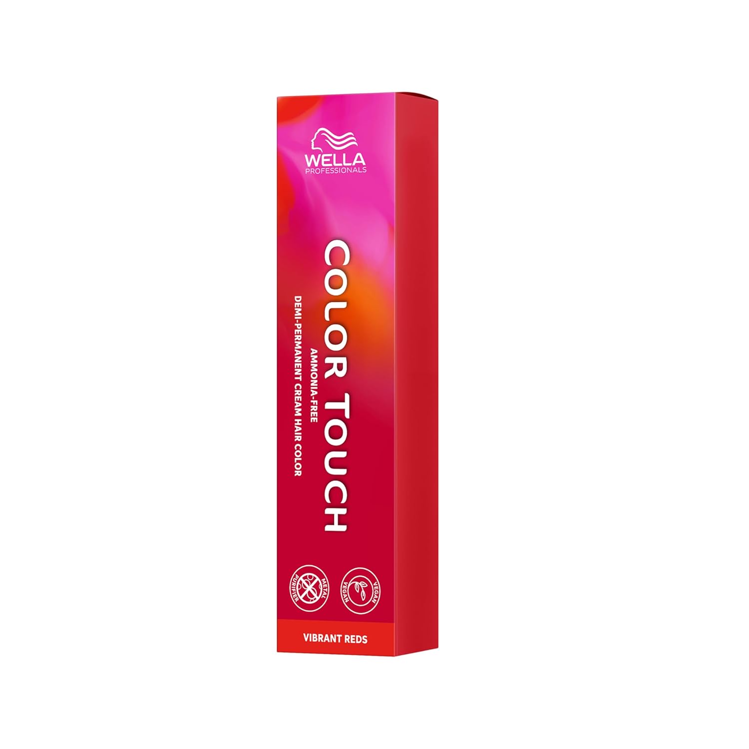 Wella Professionals Color Touch Vibrant Reds – Vopsea de păr intensivă, vegană, fără amoniac, cu Metal Purifier – pentru tonuri de roșu vibrante și expresive, timp de până la 28 de spălări