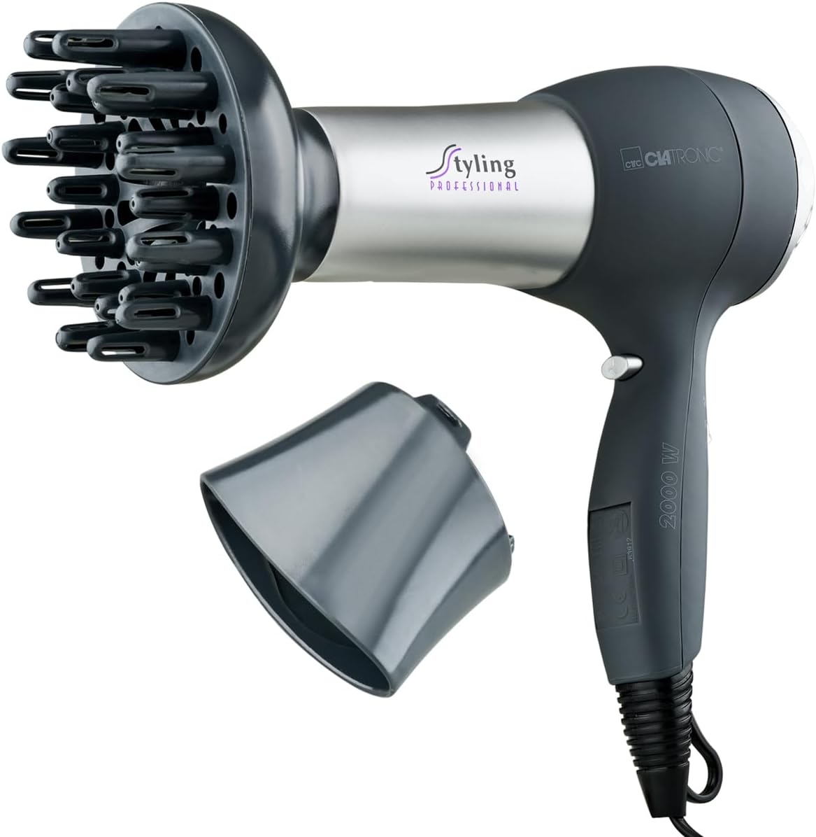 Uscător de păr profesional Clatronic cu 3 setări de temperatură