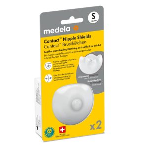 Protector mamelon Medela Contact, mărimea S, cu cutie de depozitare