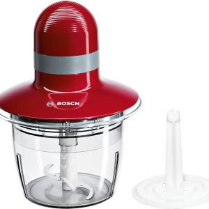 Tocător universal Bosch MMR08R2, plastic, roșu, 400 W