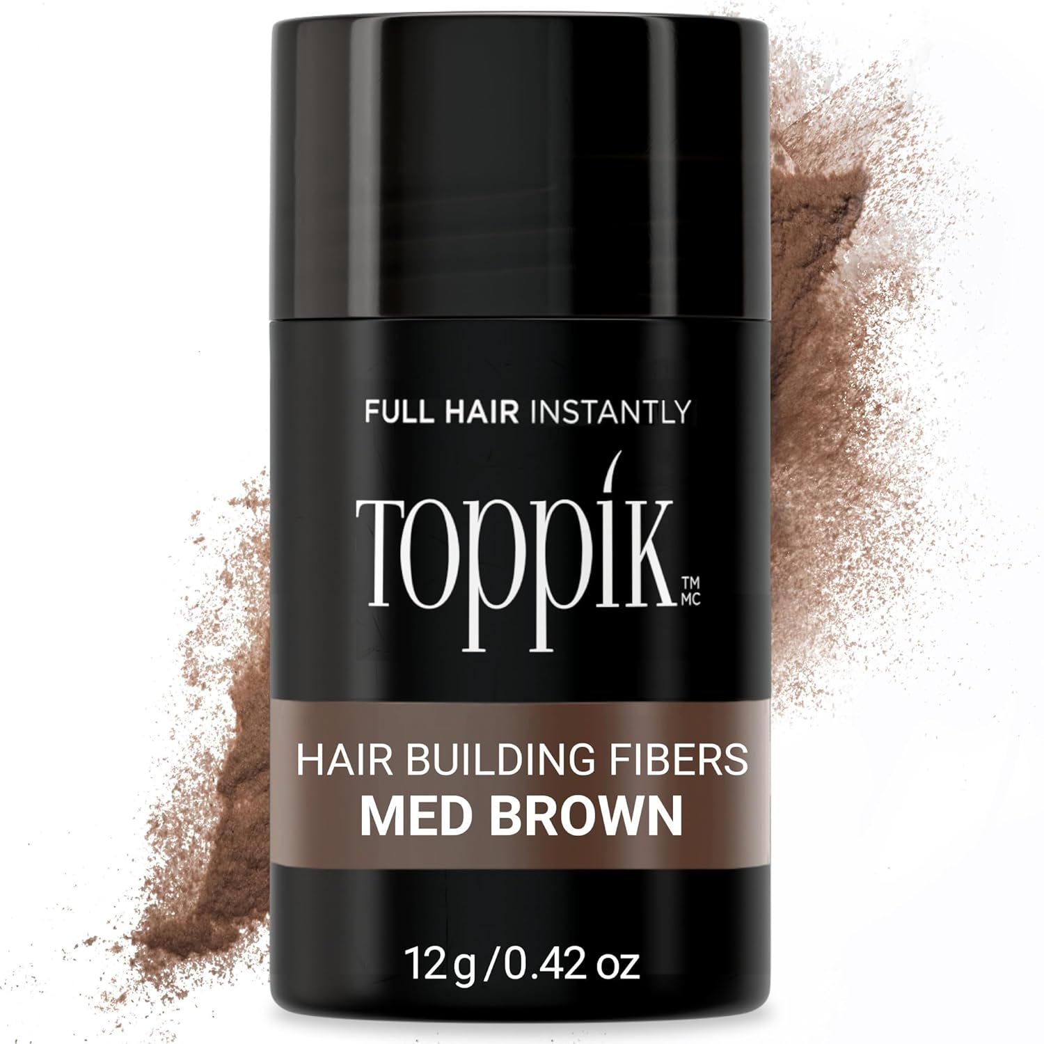 Toppik - Fibre pentru creșterea părului Șaten Mediu 12g