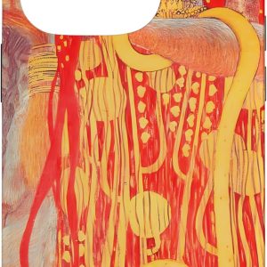 Carcasă Hygieia (Pătură a Universității de Medicină) de Gustav Klimt pentru iPhone 14 Pro