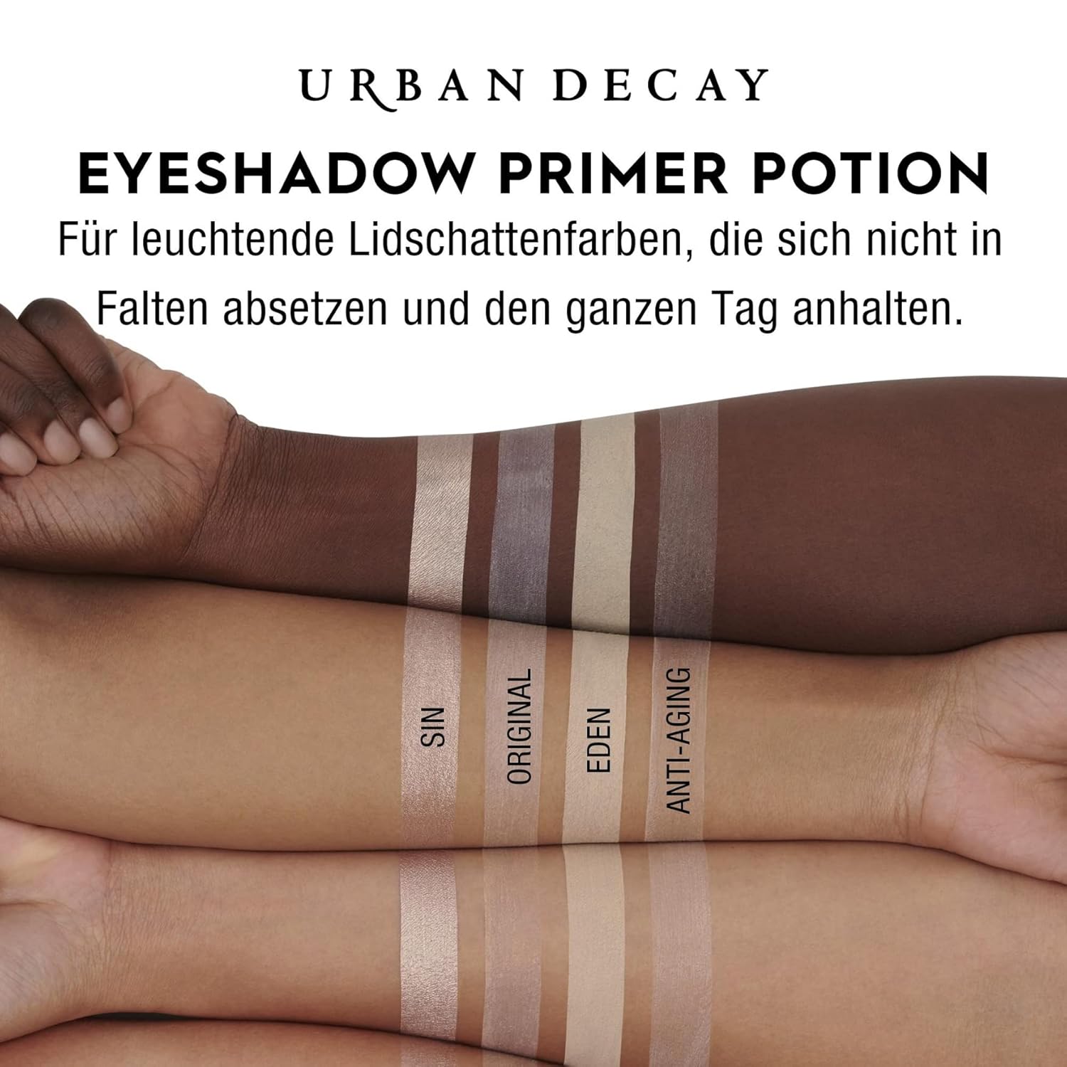 Urban Decay Eyeshadow Primer Potion, Primer pentru fard de pleoape, fixare 24 de ore, vegan - Image 3