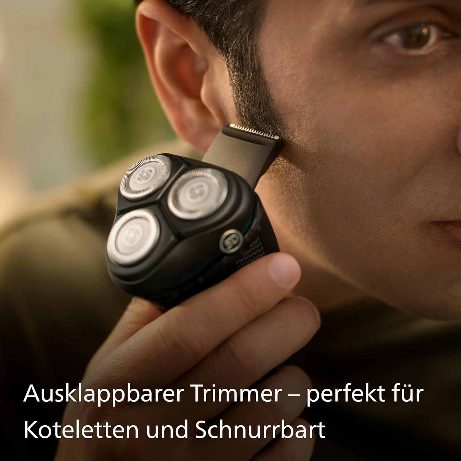 Philips Shaver Series 3000 – Aparat de ras electric pentru bărbați, umed și uscat, cu tehnologie SkinProtect, antracit, cu aparat de tuns barba pop-up, fără fir (Model S3145/00) - Image 6