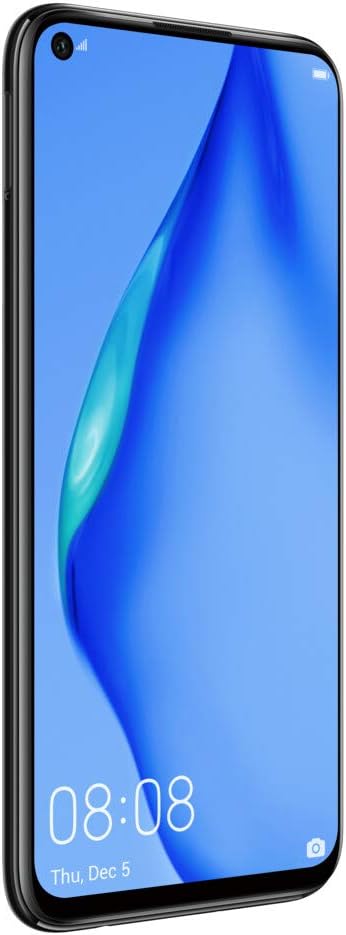 Huawei P40 lite, smartphone de 128 GB, negru închis, dual SIM, Android 10.0