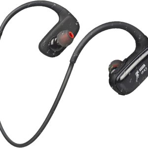 Căști sport CYBORIS impermeabile, player MP3 impermeabil IPX7 de 32 GB cu Bluetooth, căști pentru alergare, 10 ore de redare, căști wireless Bluetooth 5.3 cu anulare a zgomotului