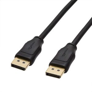 Cablu de conectare DisplayPort la DisplayPort de la AmazonBasics, 0,9 m, negru