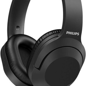 Căști stereo over-ear Philips Audio TAH2005BK/00 cu cablu (cablu de 2 m, drivere din neodim de 40 mm, izolare pasivă a zgomotului, bandă reglabilă pentru cap, greutate redusă) negru, mărime universală