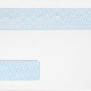 Plicuri Blake Everyday DL (110 x 220 mm) cu fereastră | Pachet de 50 | 90 g/m² | Certificat PEFC | Plicuri autoadezive albe | Rechizite de birou Plicuri business / Plic 13884/50 PR