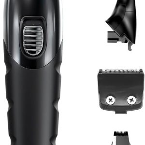 WAHL Manscaper Toolbox Trimmer de tuns pentru barbă multiroom, aparat de tuns pentru păr, putere litiu, încărcare USB, bară de protecție reîncărcabilă, negru