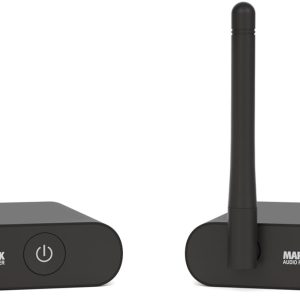 Marmitek Audio Anywhere 630 - Transmițător-Receptor Audio Wireless - Sunet TV Wireless pentru Sistem Stereo - Digital în Calitate CD, Latență Redusă - Multiroom până la 10 Receptoare - RCA