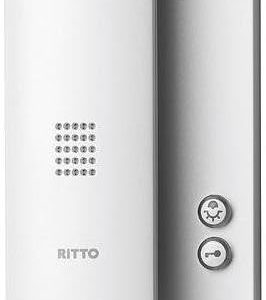 Schneider Electric Ritto 1763070 Telefon rezidențial, interfon, interfon de ușă, buton de deschidere a ușii, unitate interioară, alb